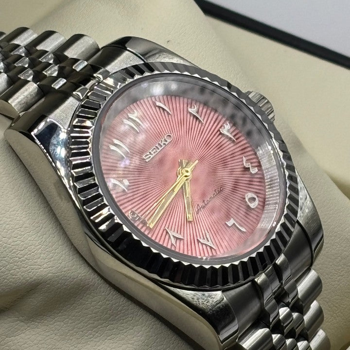 Seiko Arabic Dial Rose