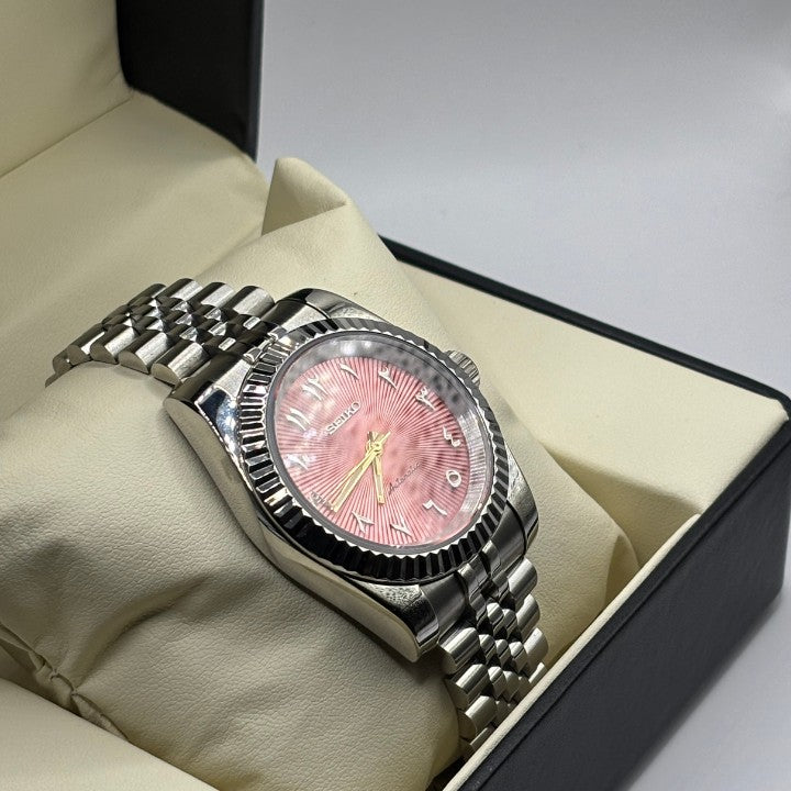 Seiko Arabic Dial Rose