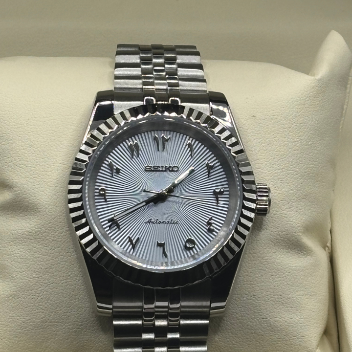 Seiko Arabic Dial Bleu Ciel
