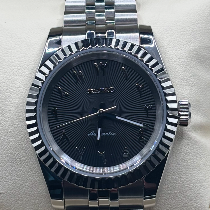 Seiko Arabic Dial Noire