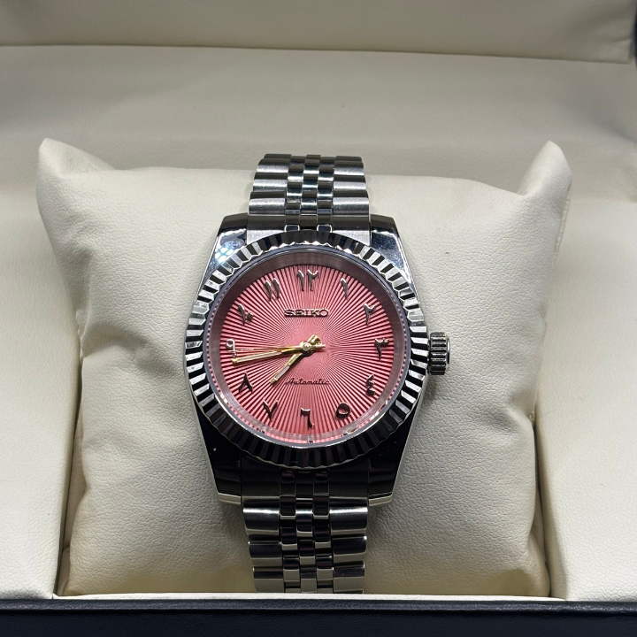 Seiko Arabic Dial Rose