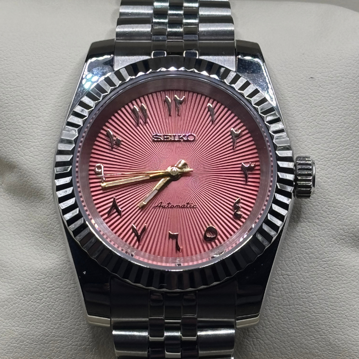 Seiko Arabic Dial Rose