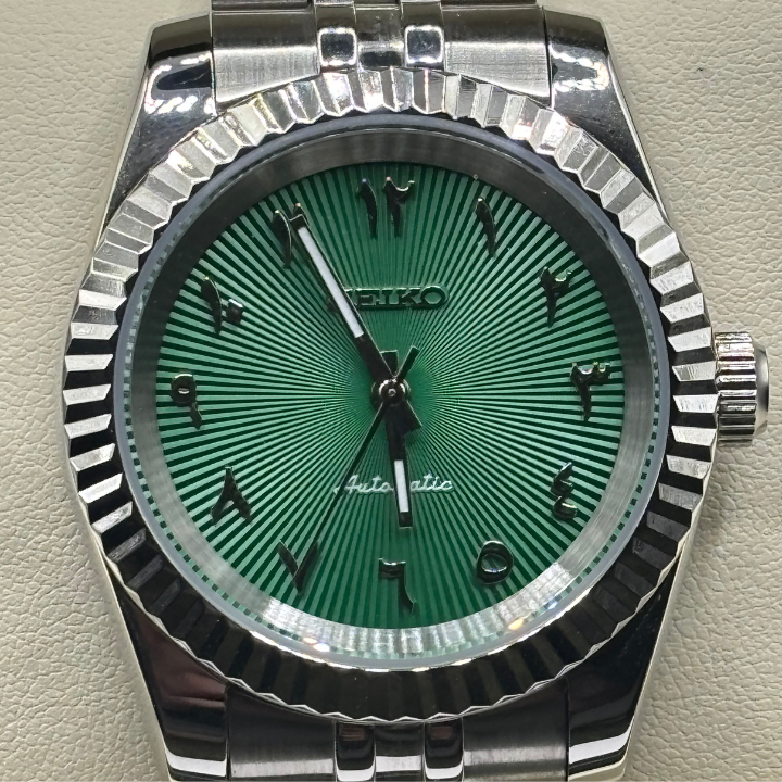 Seiko Arabic Dial Verte